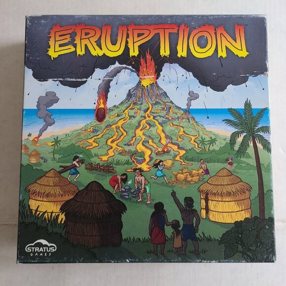 Stratus Games Eruption Volcano Game Complete - Picture 1 of 7
